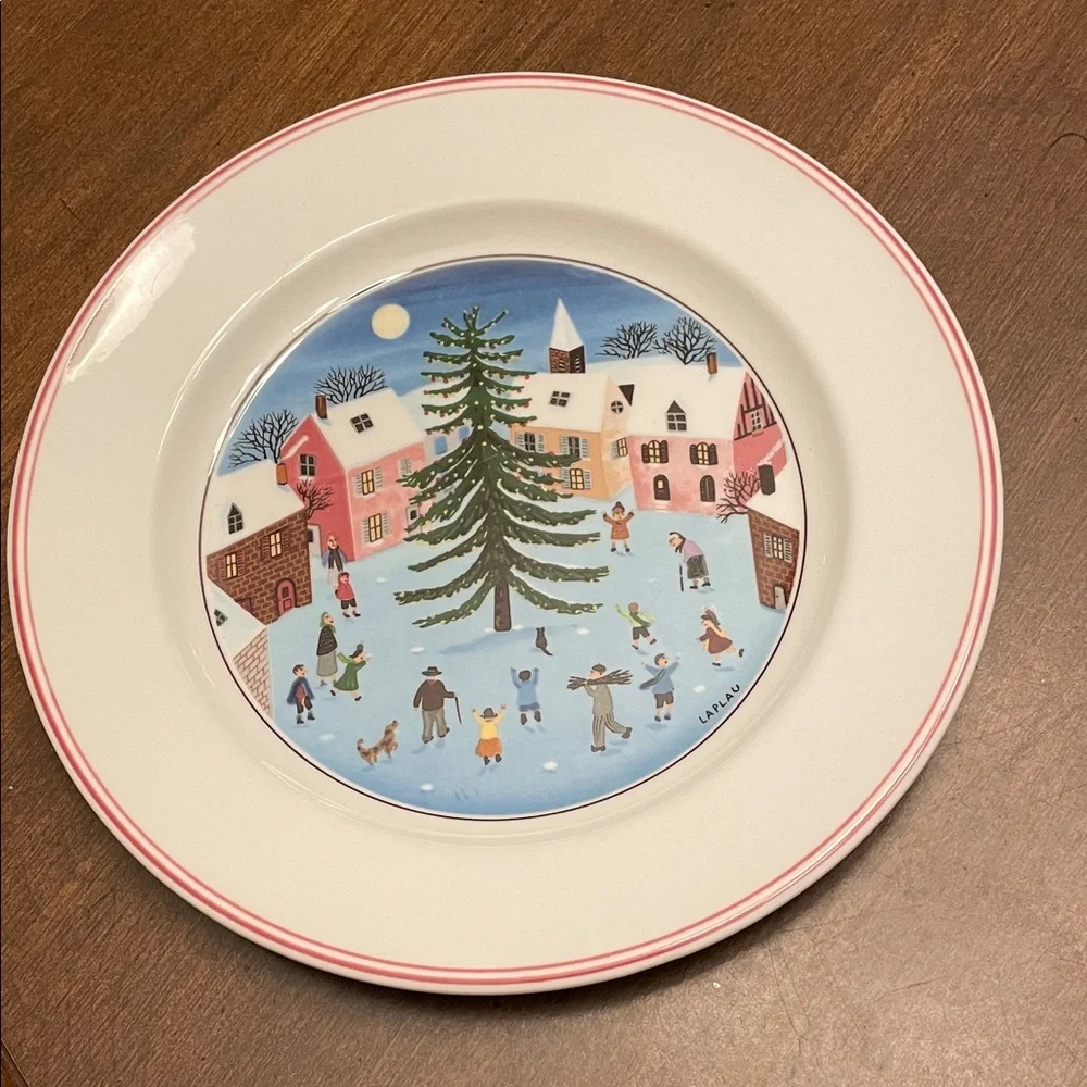 Villeroy & Boch Naif Christmas Plate - Picture 2 of 4